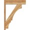 Ekena Millwork Balboa Block Rough Sawn Outlooker, Western Red Cedar, 8"W x 32"D x 44"H OUT08X32X44BOA05RWR - alternate 3